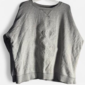 Disney Gray Sweatshirt with Blue Tag